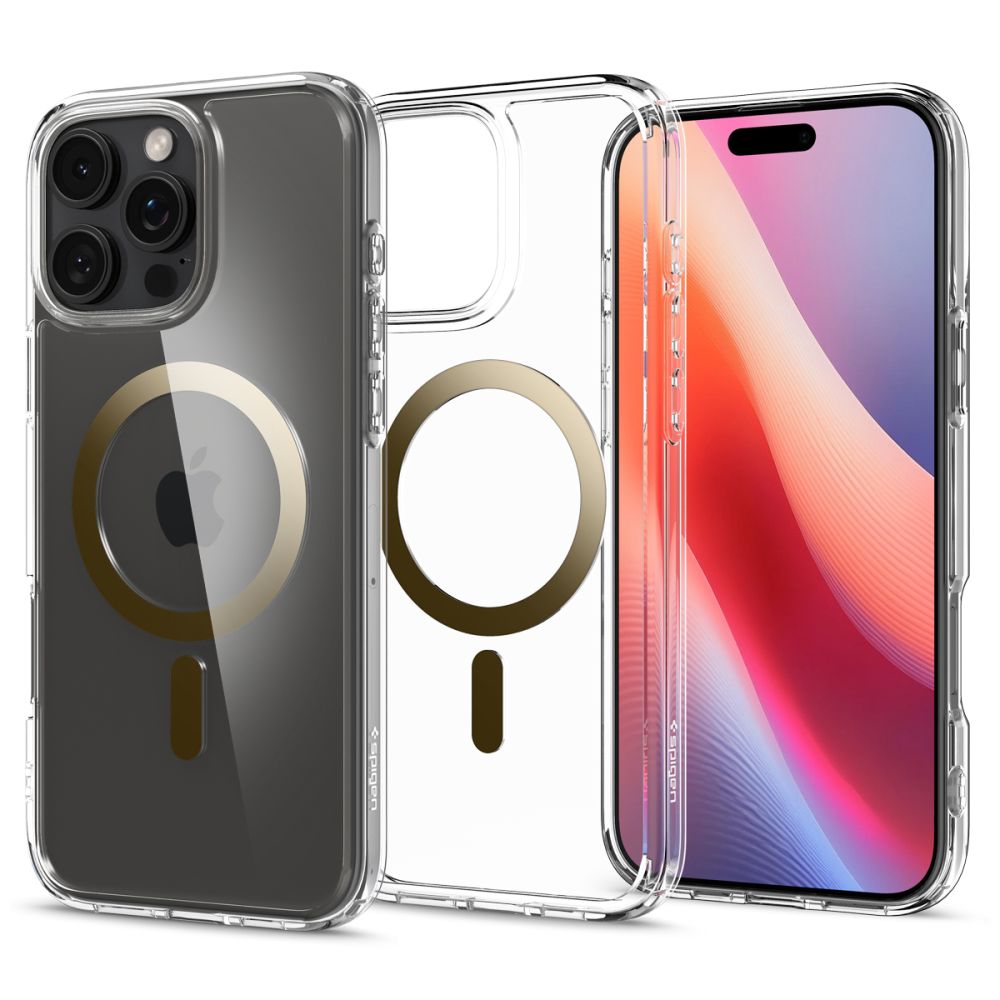 Spigen Spigen iPhone 16 Pro Skal MagSafe Mag Ultra Hybrid Gold