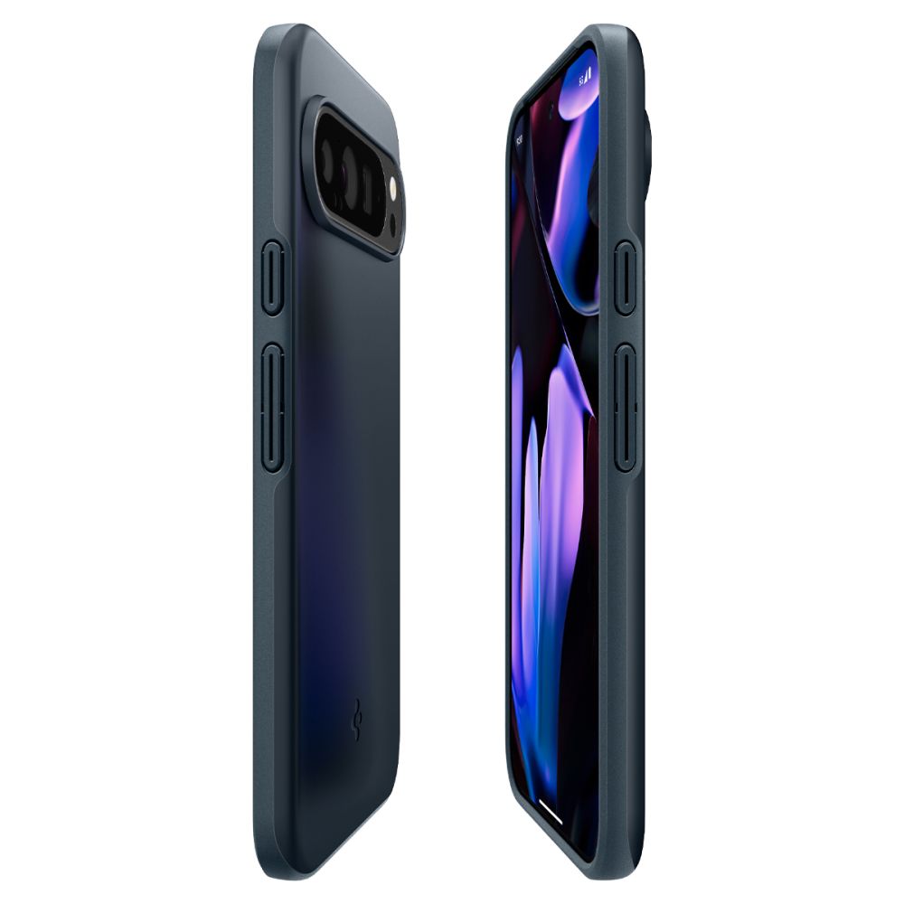 Spigen Spigen Google Pixel 9 Pro XL Skal Thin Fit Metal Slate
