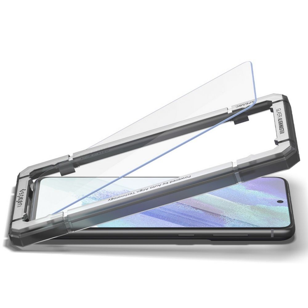 Spigen Spigen Samsung Galaxy S21 FE 2-PACK Skärmskydd ALM GLAS.tR