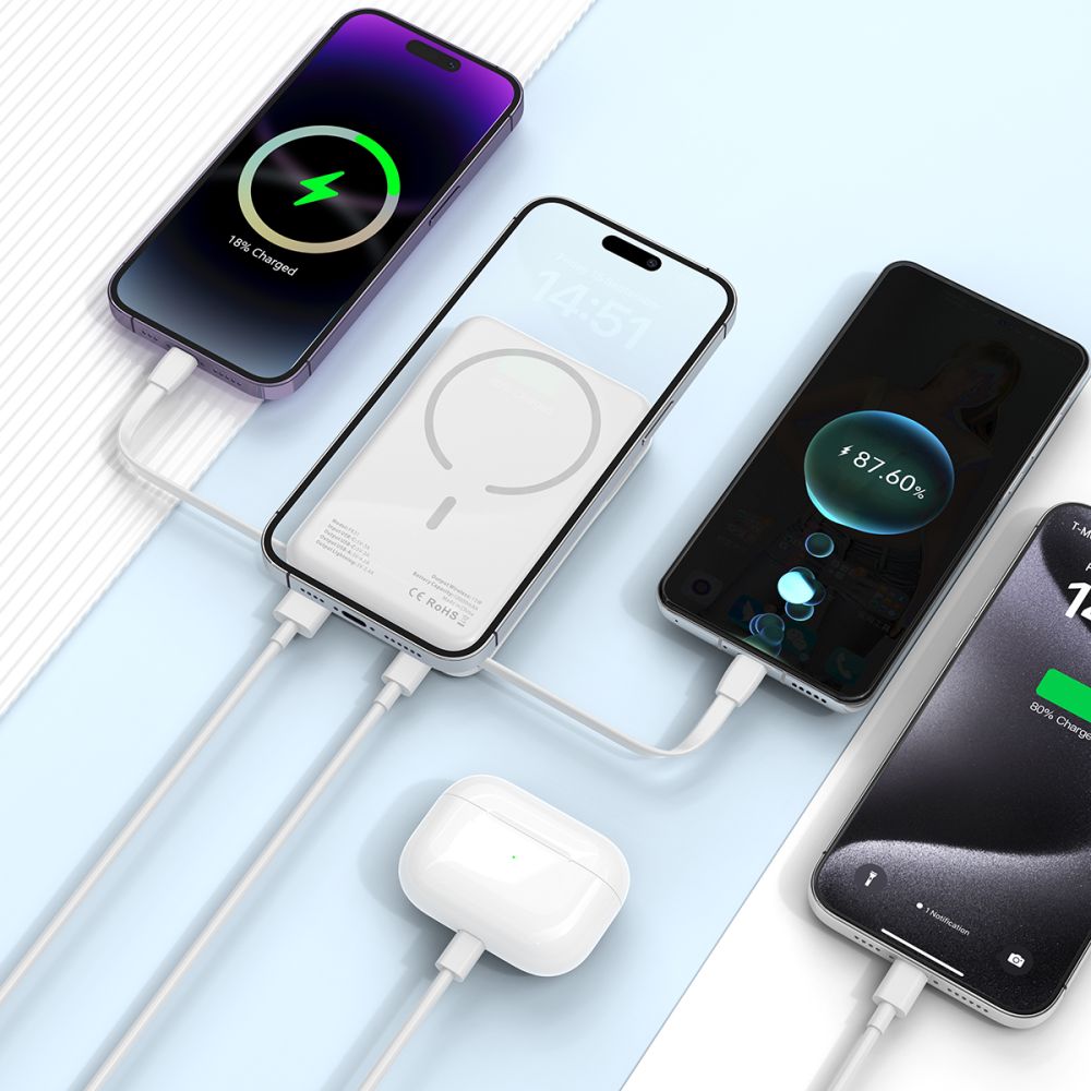 Tech-Protect Tech-Protect 10000 mAh MagSafe Powerbank LifeMag Vit