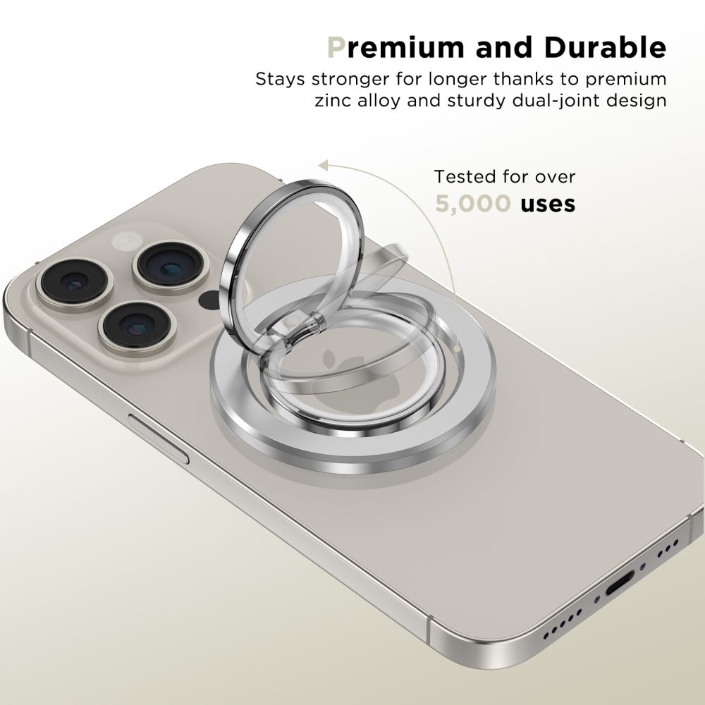 Tech-Protect Tech-Protect Magnetisk MagSafe Ringhållare Silver
