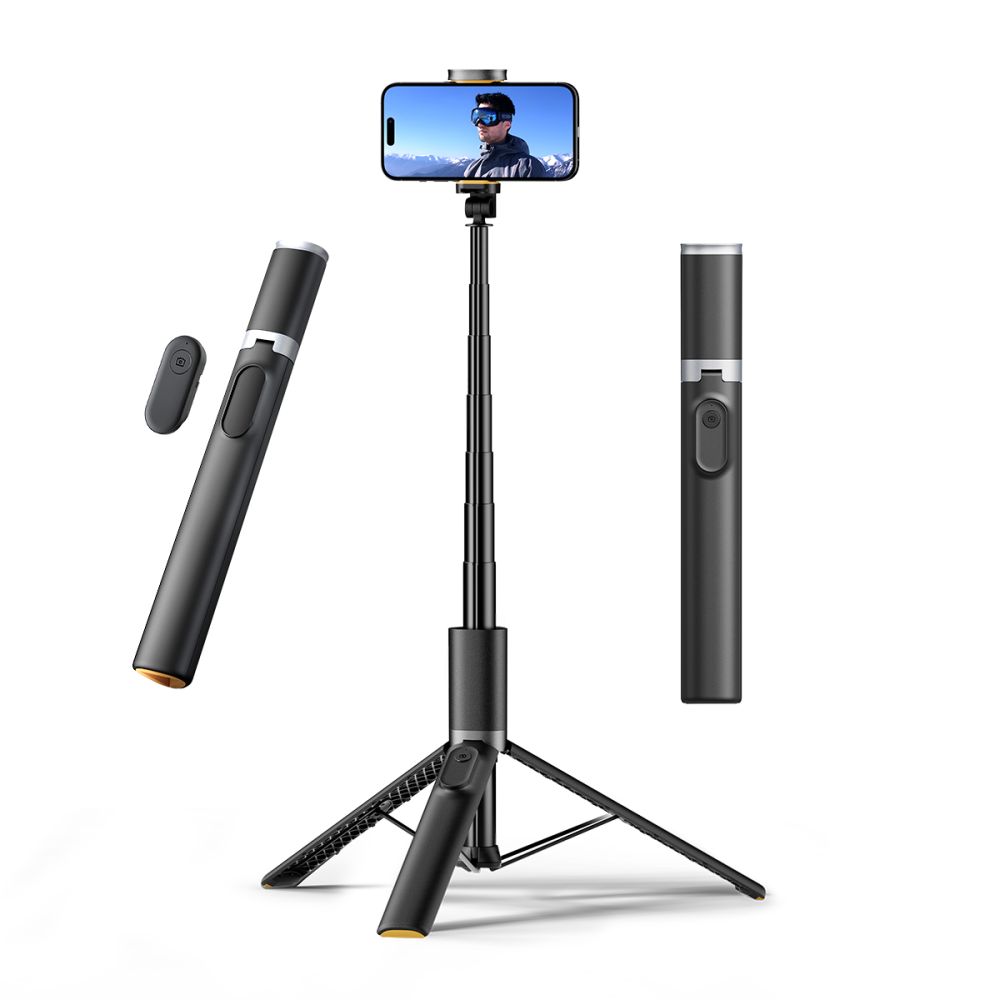 Tech-Protect Tech-Protect Bluetooth Selfiestick Tripod Svart