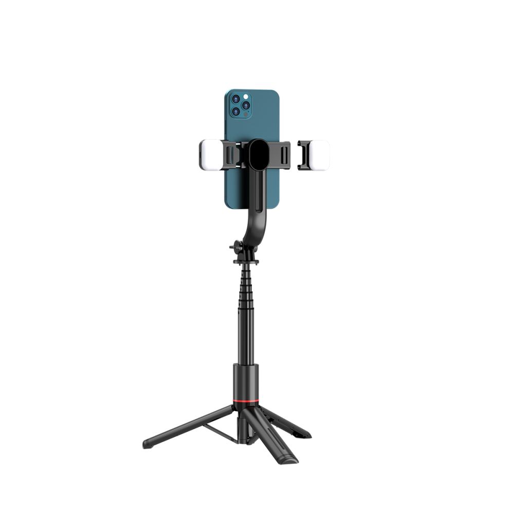 Tech-Protect Tech-Protect Bluetooth Selfie Stick Tripod Med Led Light Svart