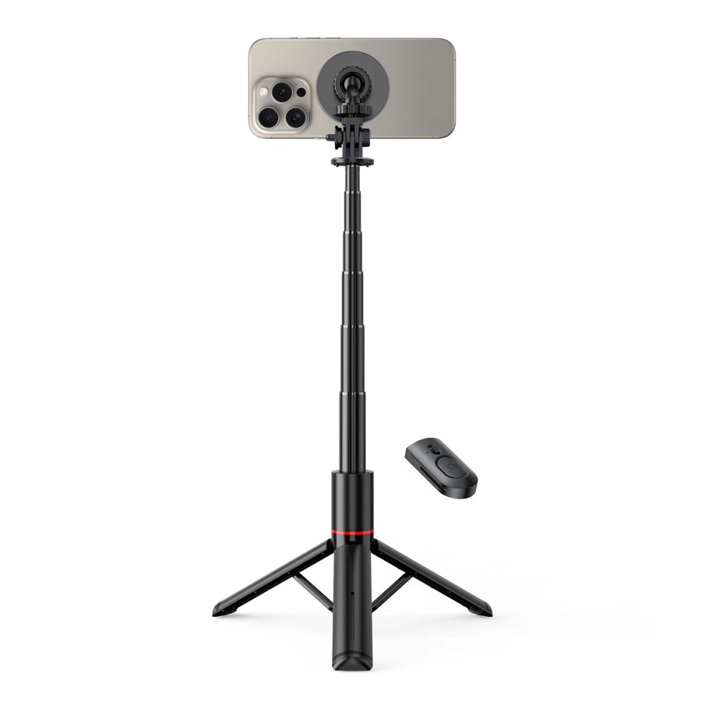 Tech-Protect Tech-Protect Bluetooth MagSafe Selfiestick Tripod Svart