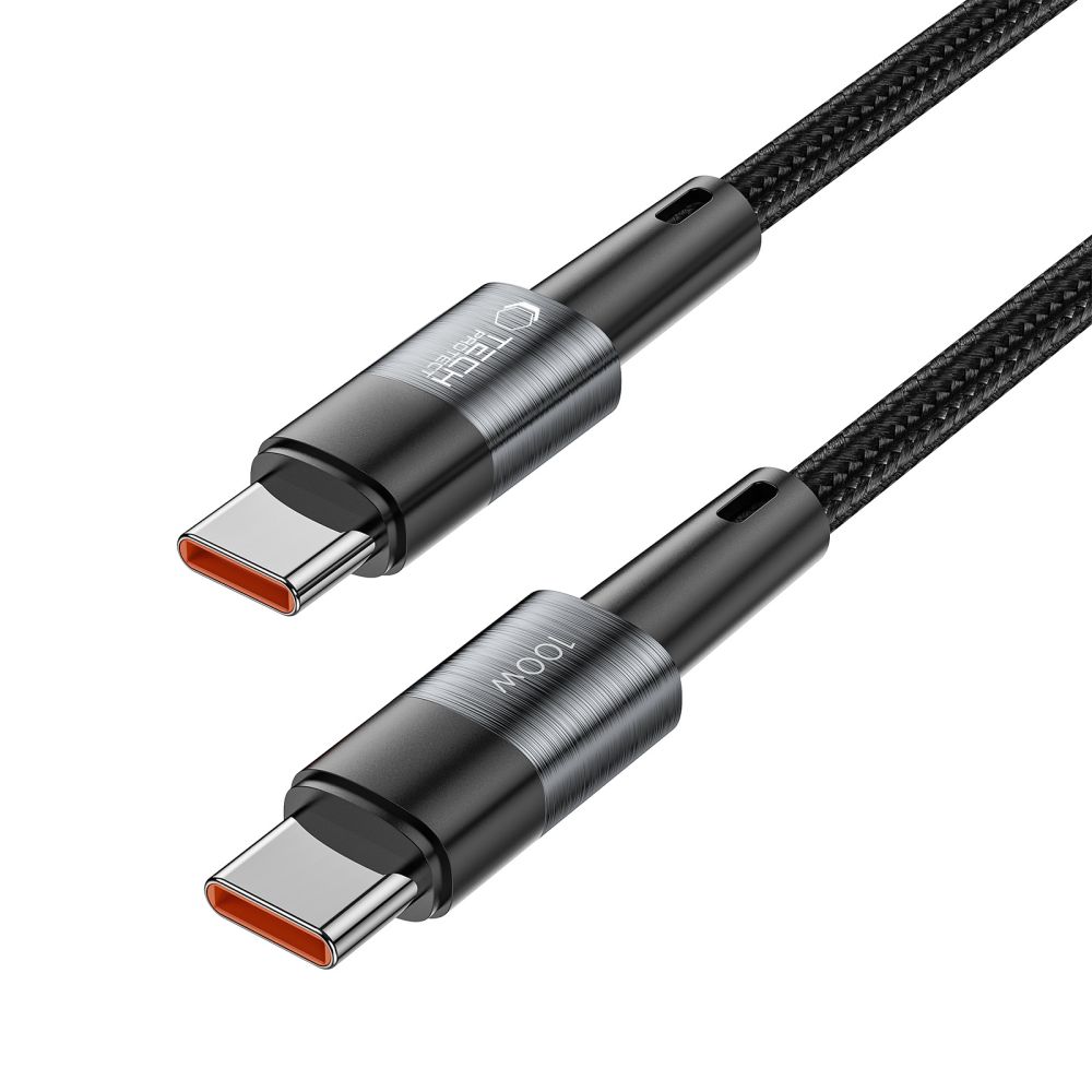 Tech-Protect Tech-Protect 3 m 100W/5A PD USB-C - USB-C Kabel UltraBoost Grå