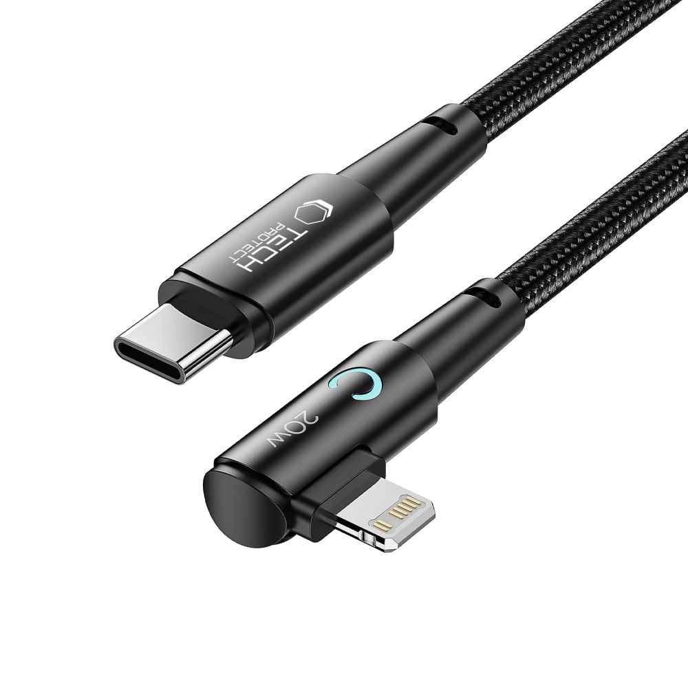 Tech-Protect Tech-Protect 1 m 20W/3A PD Lightning - USB-C Kabel UltraBoost Grå