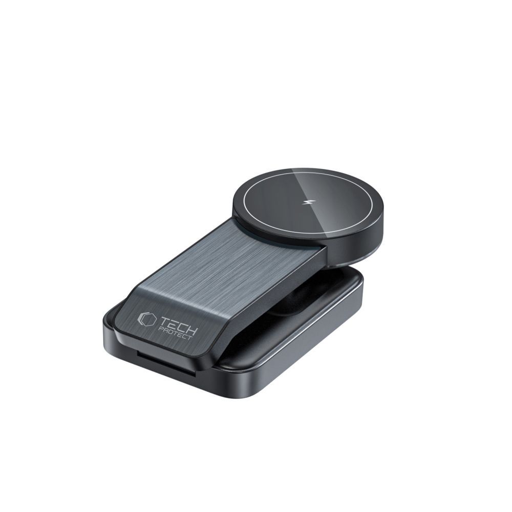 Tech-Protect Tech-Protect 15W Qi Trådlös Magnetisk MagSafe Laddare Svart