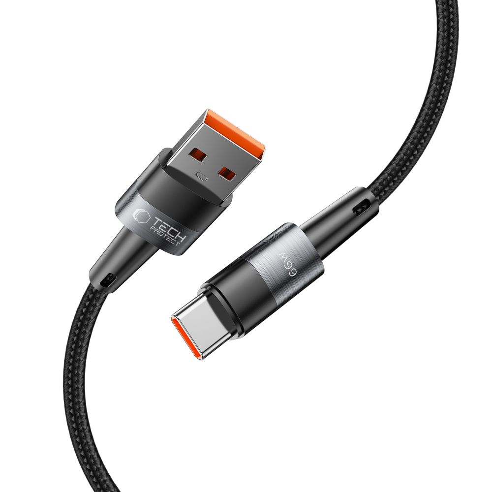 Tech-Protect Tech-Protect 0.25 m 66W/6A USB-C Kabel UltraBoost Grå