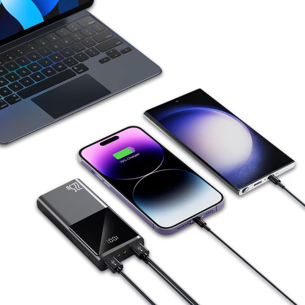Tech-Protect Tech-Protect 20000mAh 22.5W Powerbank Grå