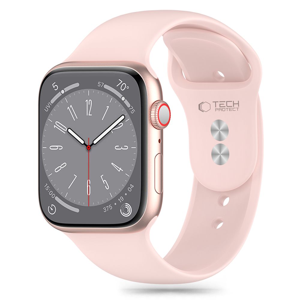 Tech-Protect Tech-Protect Apple Watch 38/40/41/42 mm Armband Silikon Rosa