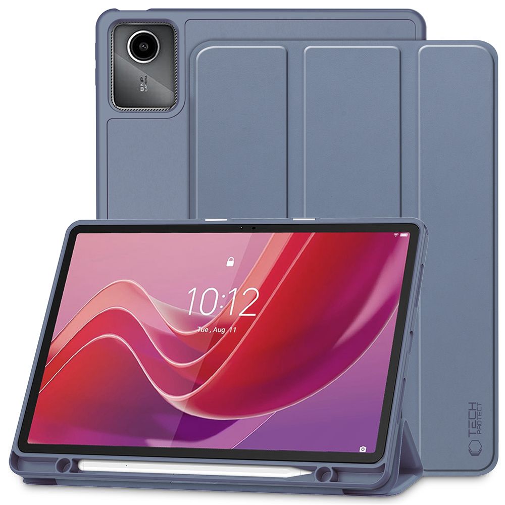 Tech-Protect Tech-Protect Lenovo Tab M11 Fodral SmartCase Pennhållare Lavender