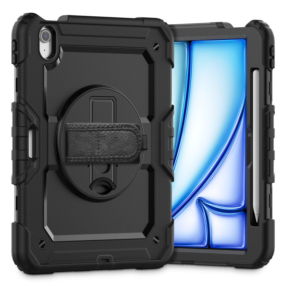 Tech-Protect Tech-Protect iPad Air 11 2026-2024 Fodral Solid360 Svart