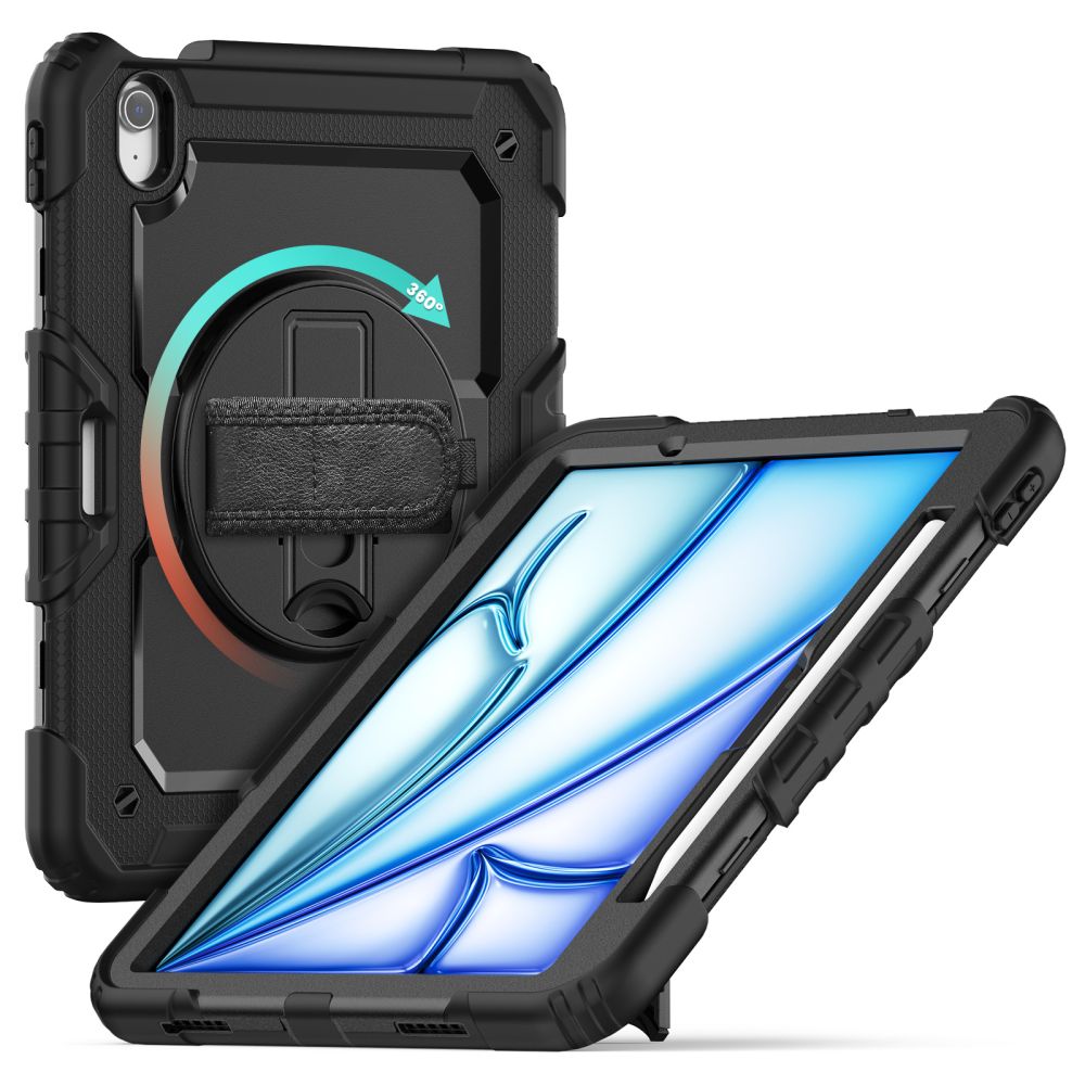 Tech-Protect Tech-Protect iPad Air 11 2026-2024 Fodral Solid360 Svart