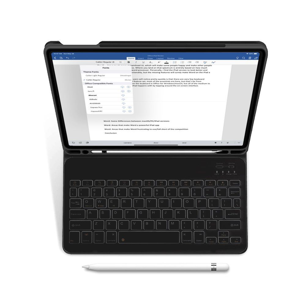Tech-Protect Tech-Protect iPad 11 2025 / 10.9 2022 Fodral SC Tangentbord