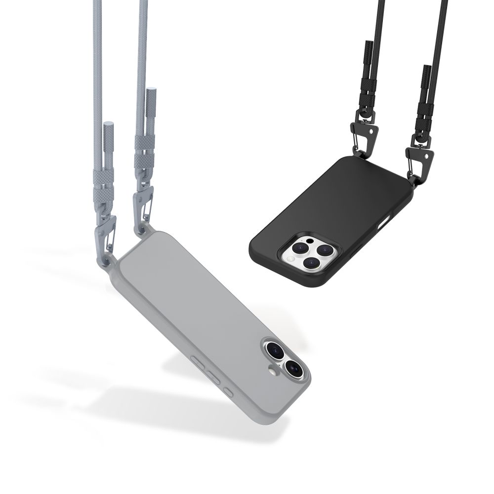 Tech-Protect Tech-Protect iPhone 16 Skal MagSafe MagNecklace Svart