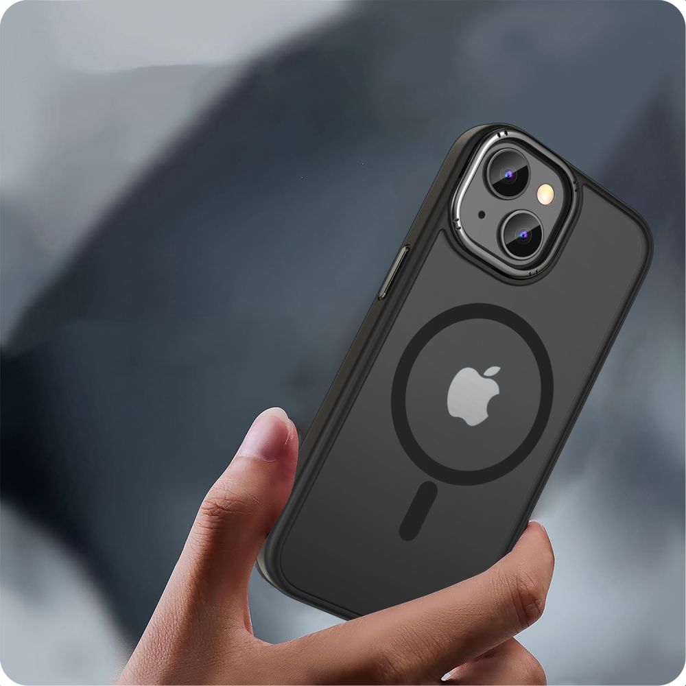 Tech-Protect Tech-Protect iPhone 15 Skal MagSafe MagMat Svart