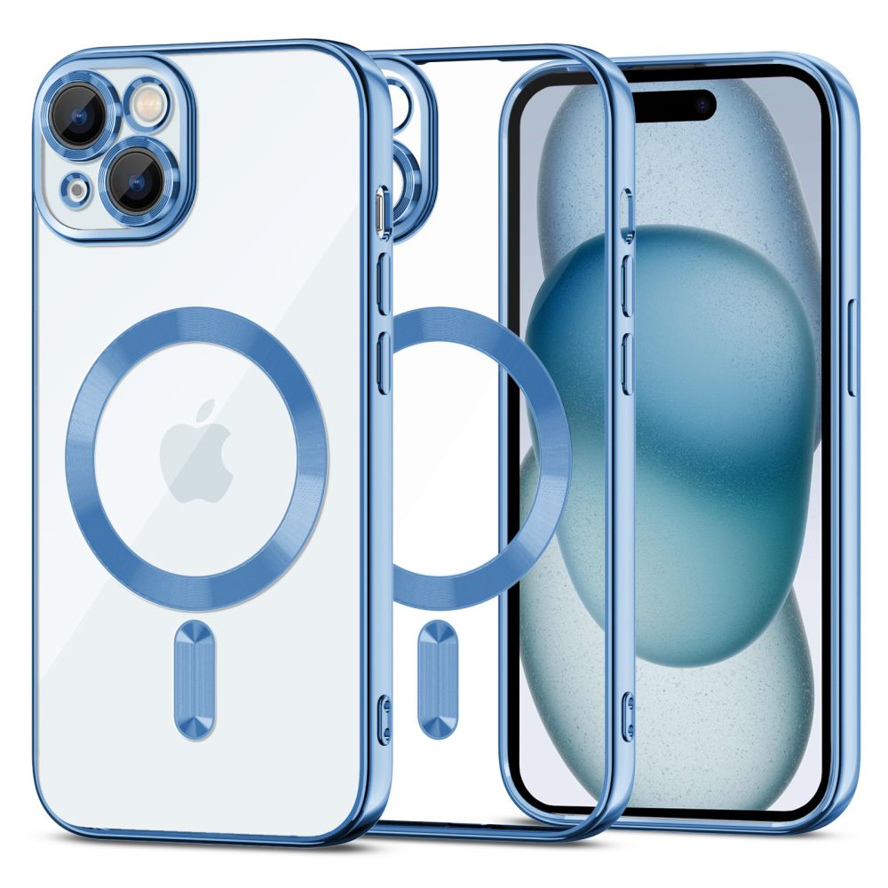 Tech-Protect Tech-Protect iPhone 15 Skal MagSafe MagShine Sky Blue