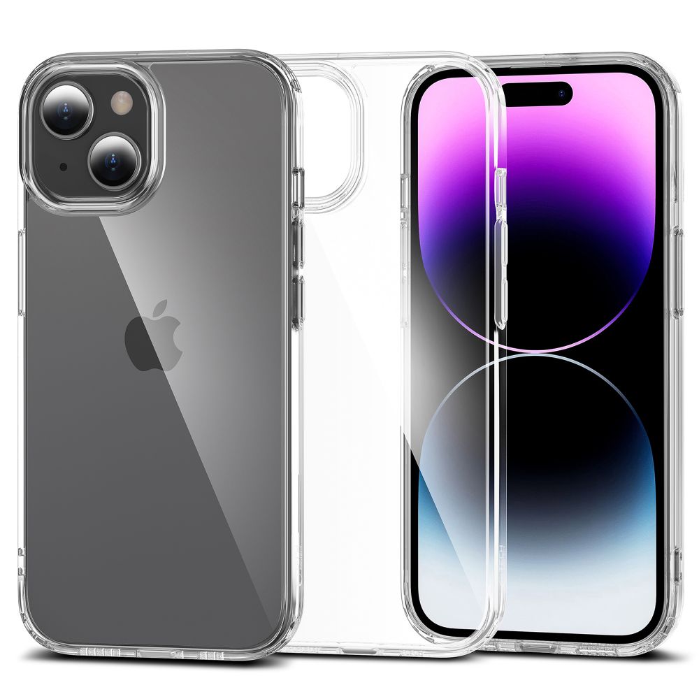 Tech-Protect Tech-Protect iPhone 15 Skal FlexAir Hybrid Transparent