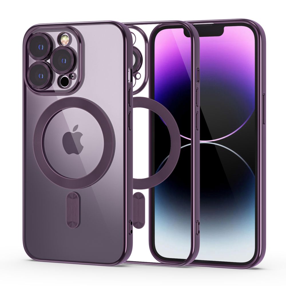 Tech-Protect Tech-Protect iPhone 14 Pro Skal MagSafe MagShine Lila