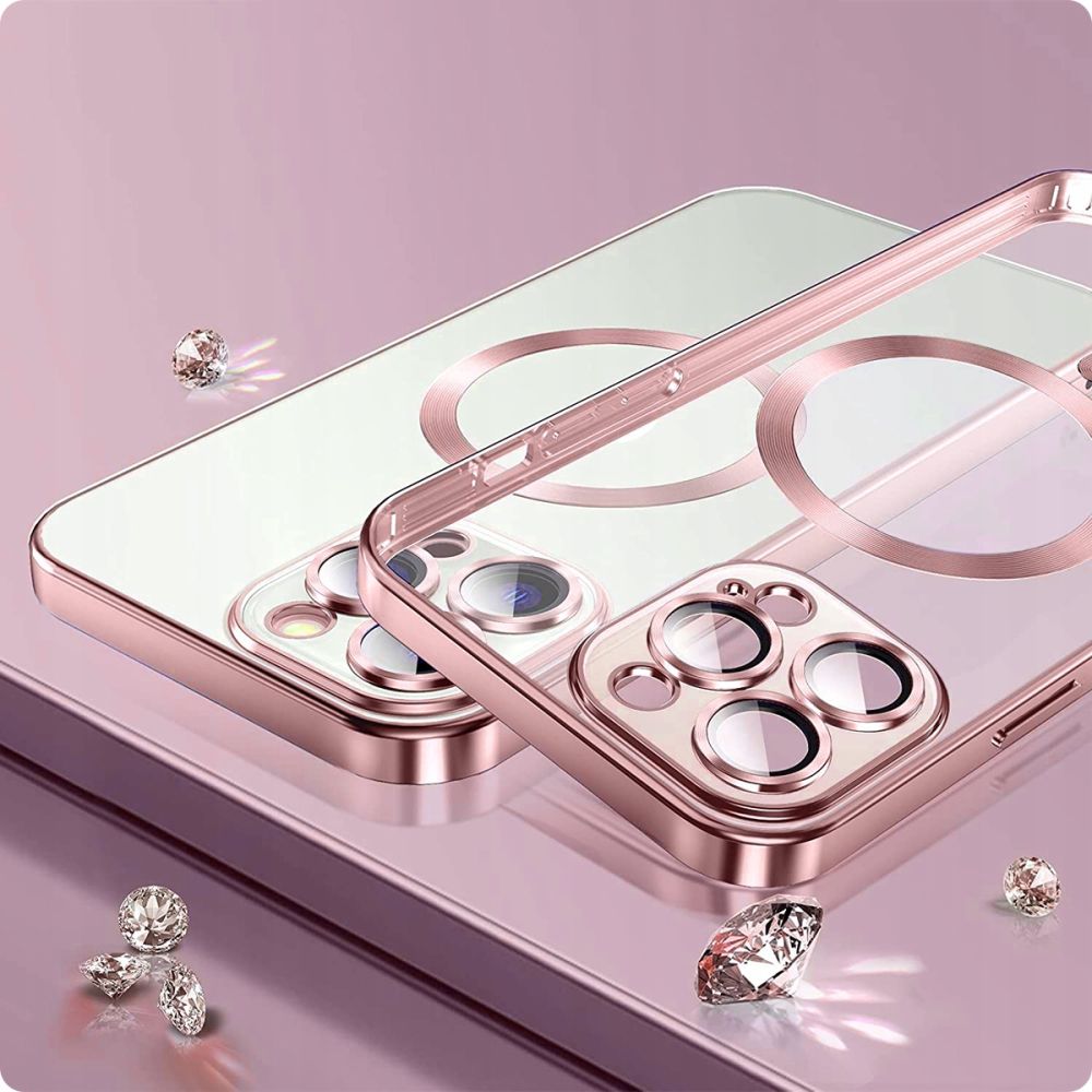Tech-Protect Tech-Protect iPhone 14 Pro Skal MagSafe MagShine Lila