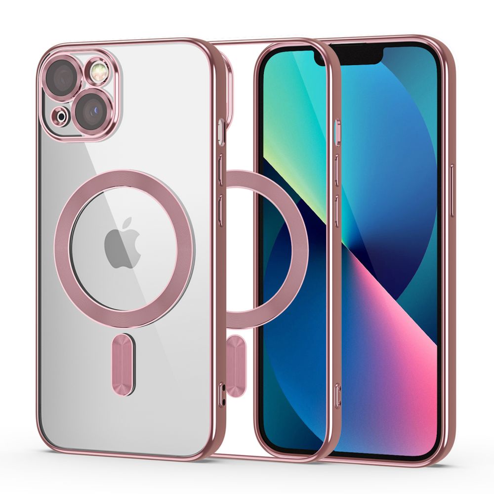 Tech-Protect Tech-Protect iPhone 13 Skal MagSafe MagShine Roséguld