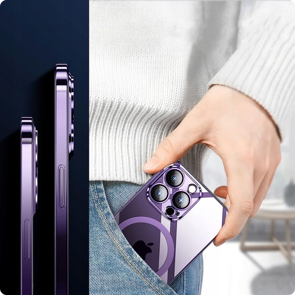 Tech-Protect Tech-Protect iPhone 12 Skal MagSafe MagShine Svart