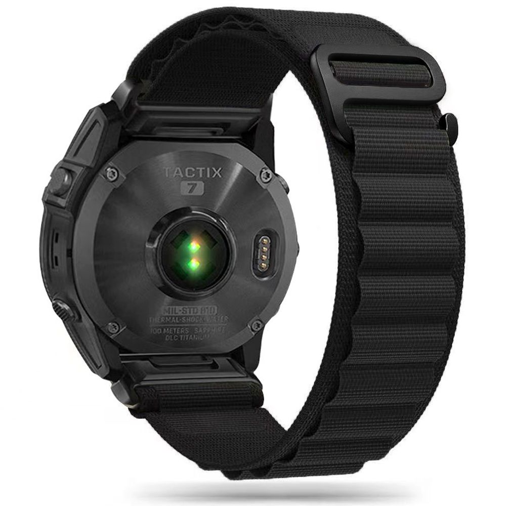 Tech-Protect Tech-Protect Garmin Fenix 26 mm Armband Nylon Pro Svart