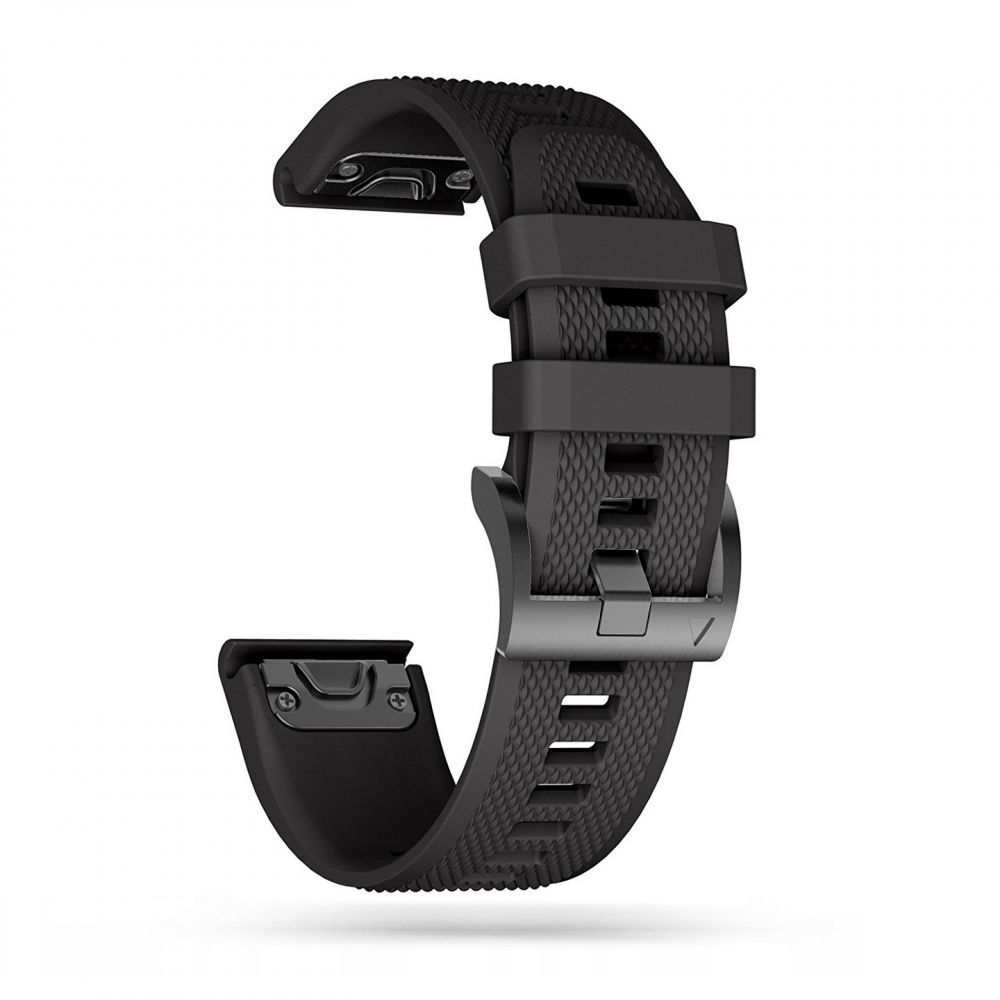 Tech-Protect Tech-Protect Garmin Fenix 26 mm Armband Smooth Svart
