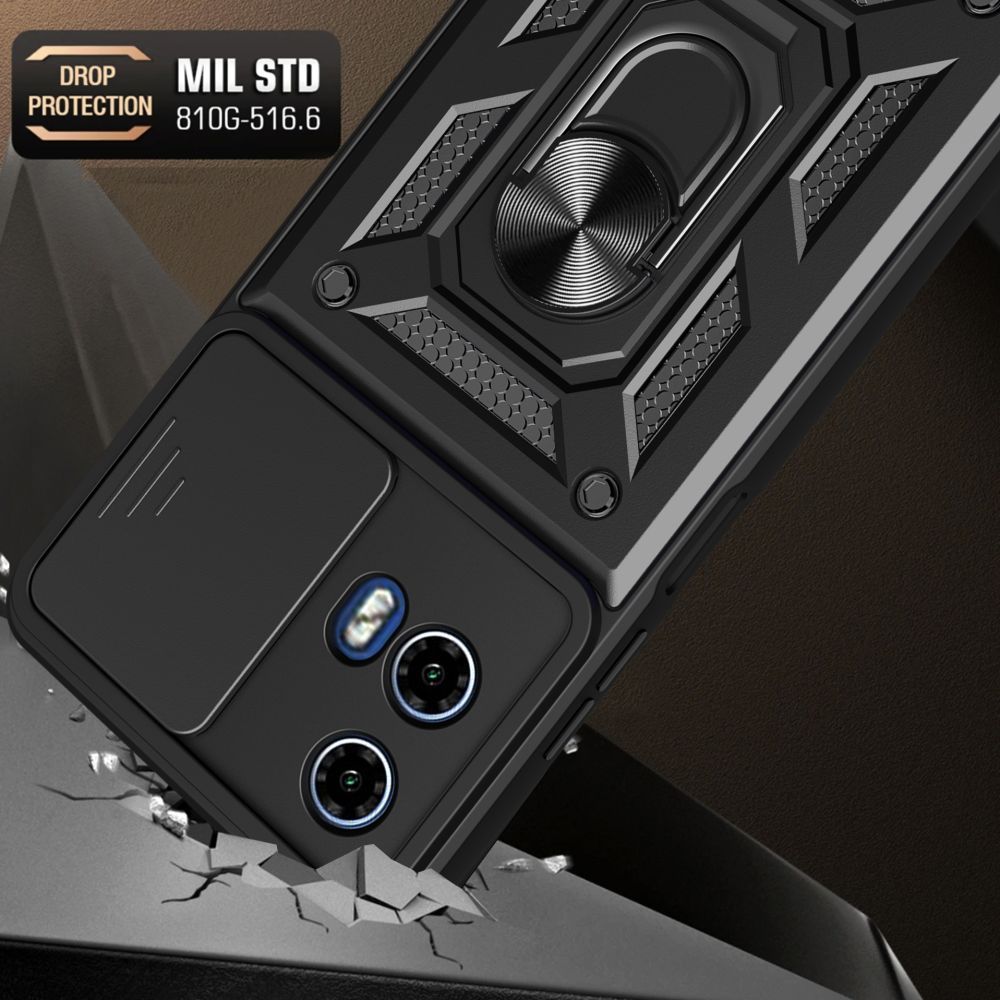Tech-Protect Tech-Protect Motorola Moto G85 5G Skal CamShield Pro Svart