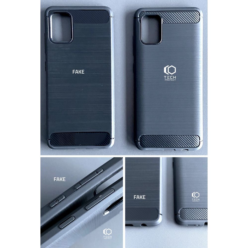Tech-Protect Tech-Protect Samsung Galaxy Xcover 7 Skal TPU Carbon Svart