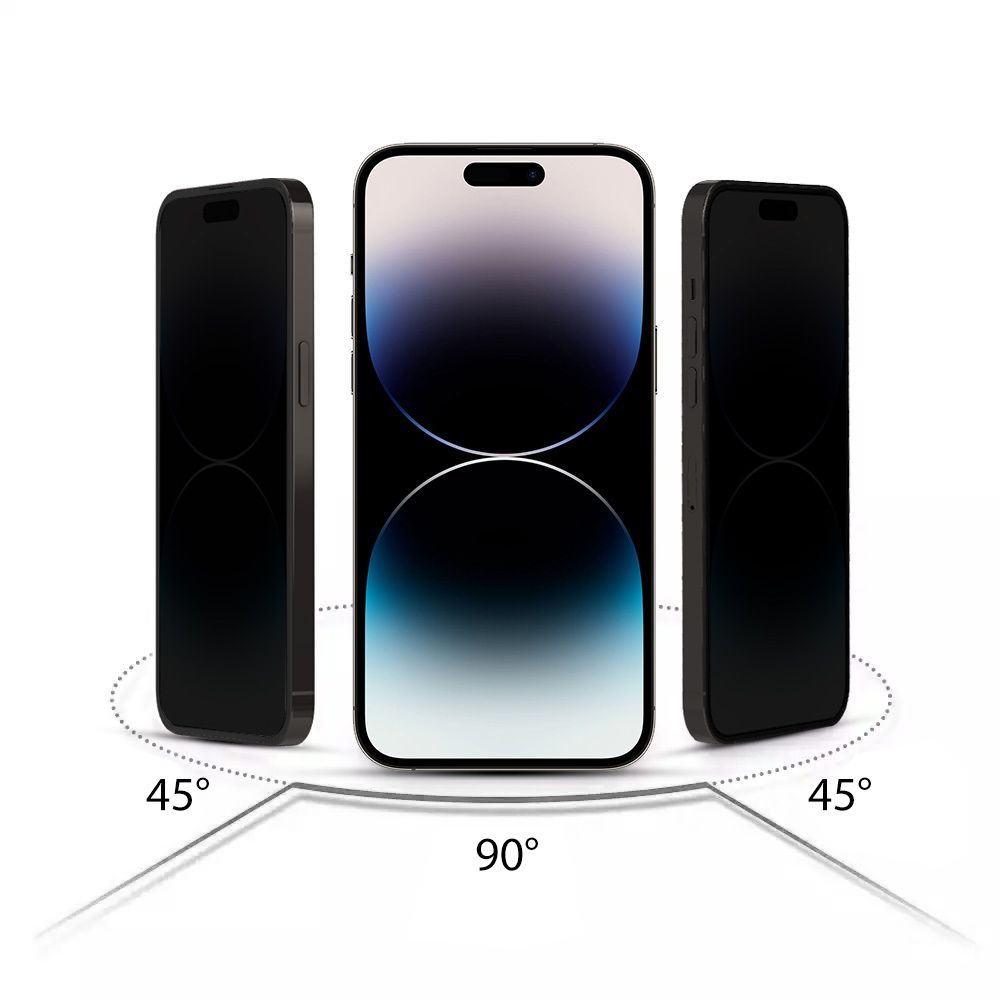 HOFI HOFI iPhone 14 Pro Skärmskydd Anti Spy Pro+ Härdat Glas Privacy