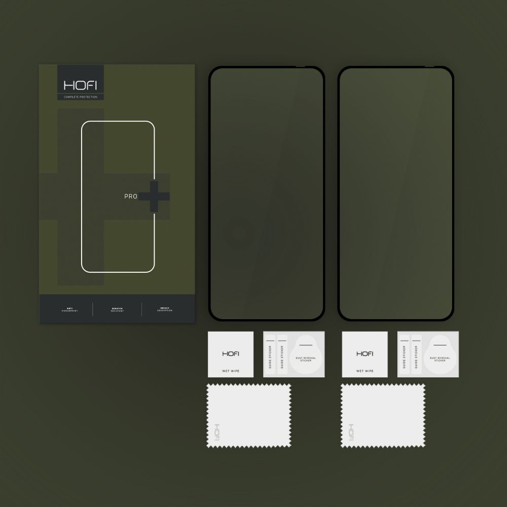 HOFI HOFI Motorola Edge 50 Neo 2-PACK Skärmskydd Pro+ Heltäckande