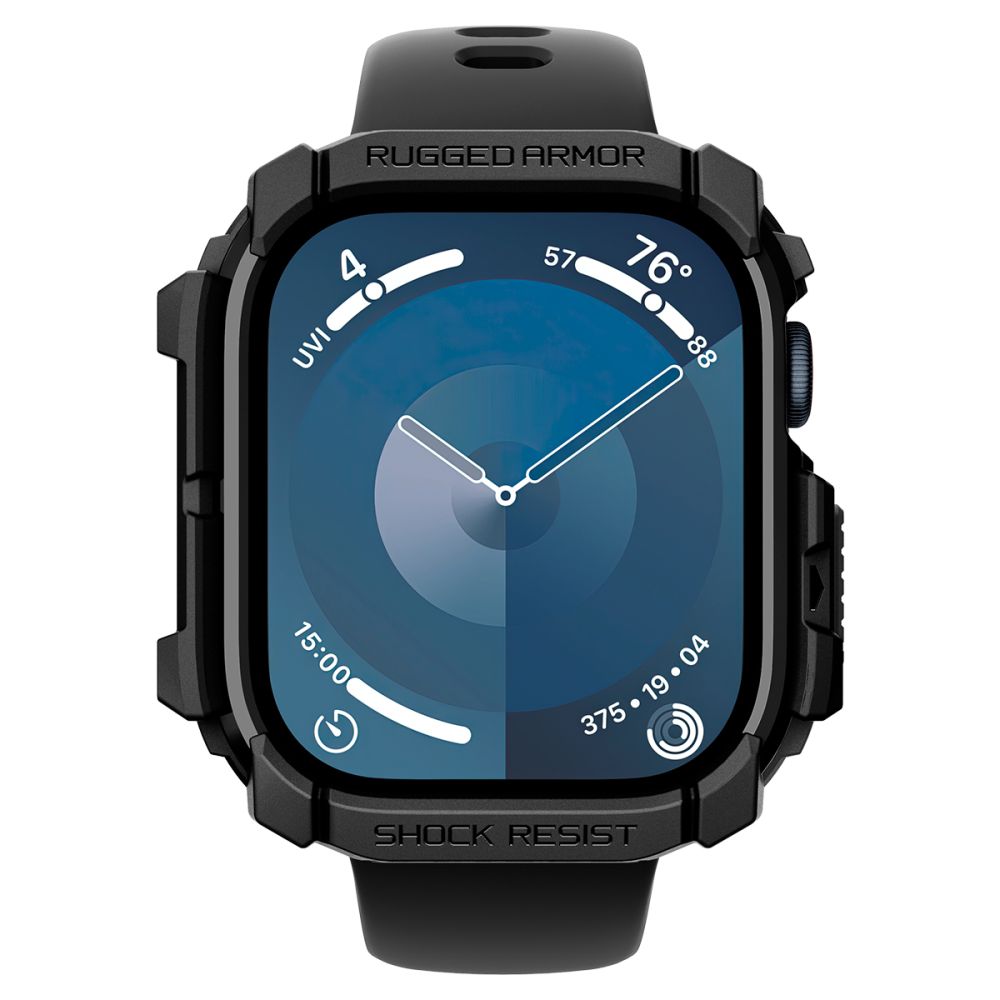 Spigen Spigen Apple Watch 11/10 42 mm Skal Rugged Armor Svart
