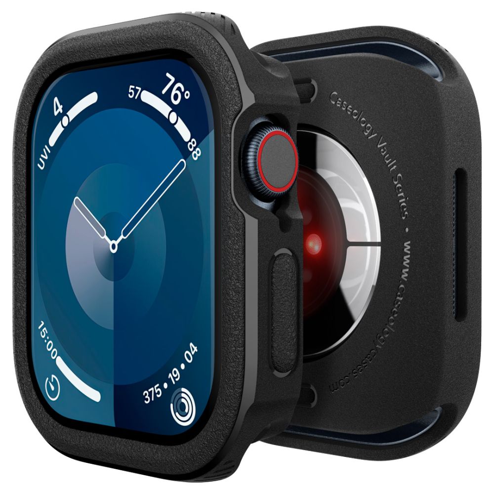 Spigen Spigen Caseology Apple Watch 11 / 10 46 mm Vault Matt Svart