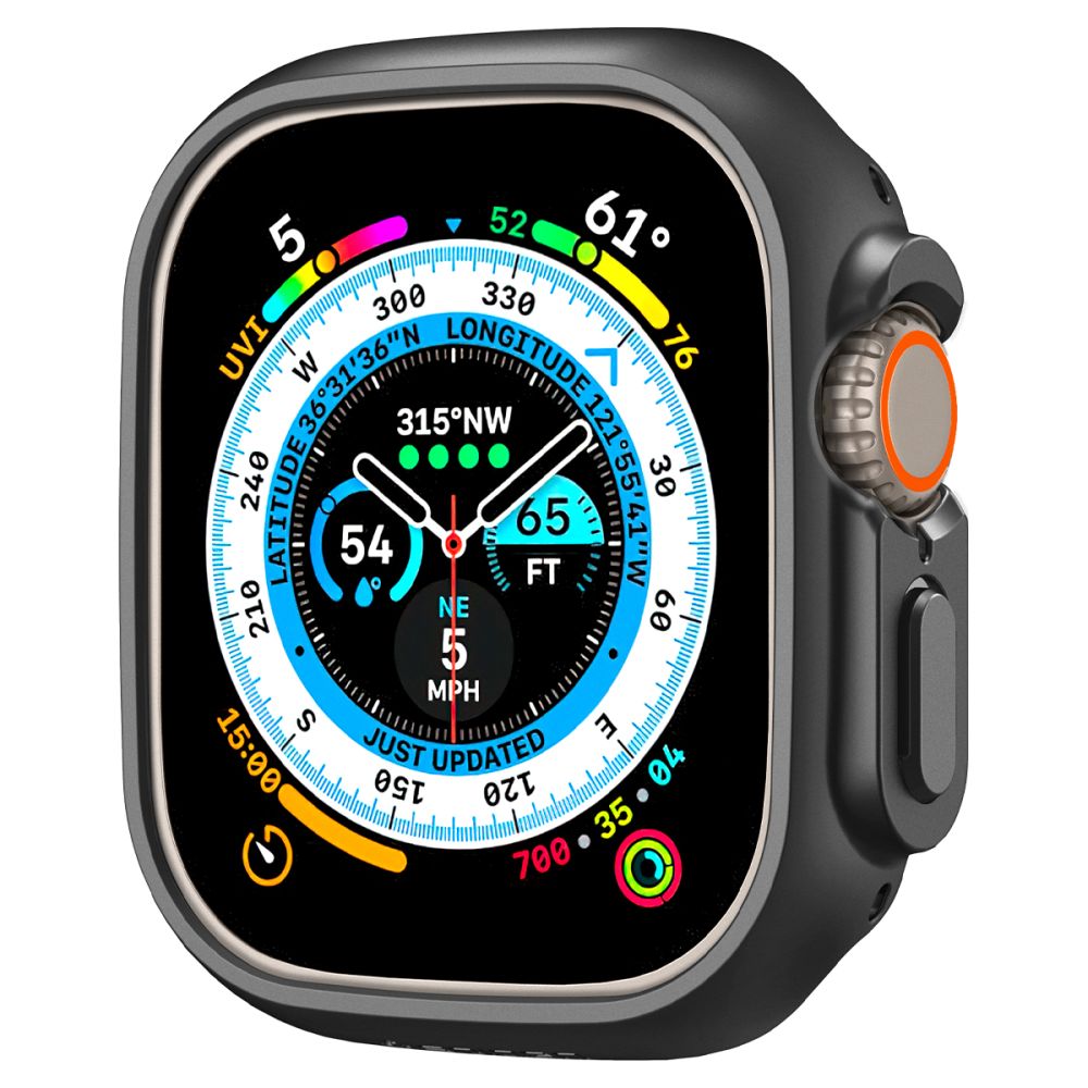 Spigen Spigen Apple Watch Ultra 49 mm Skal Thin Fit Svart