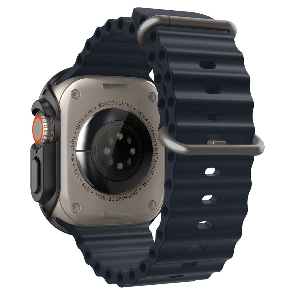 Spigen Spigen Apple Watch Ultra 49 mm Skal Thin Fit Svart