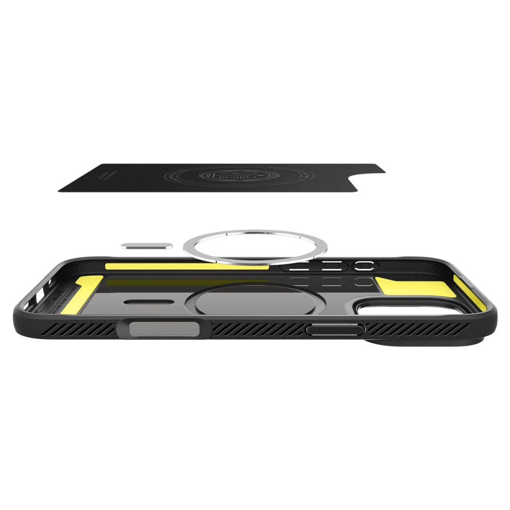 Spigen Spigen iPhone 16 Pro Skal MagSafe Rugged Armor Matt Svart
