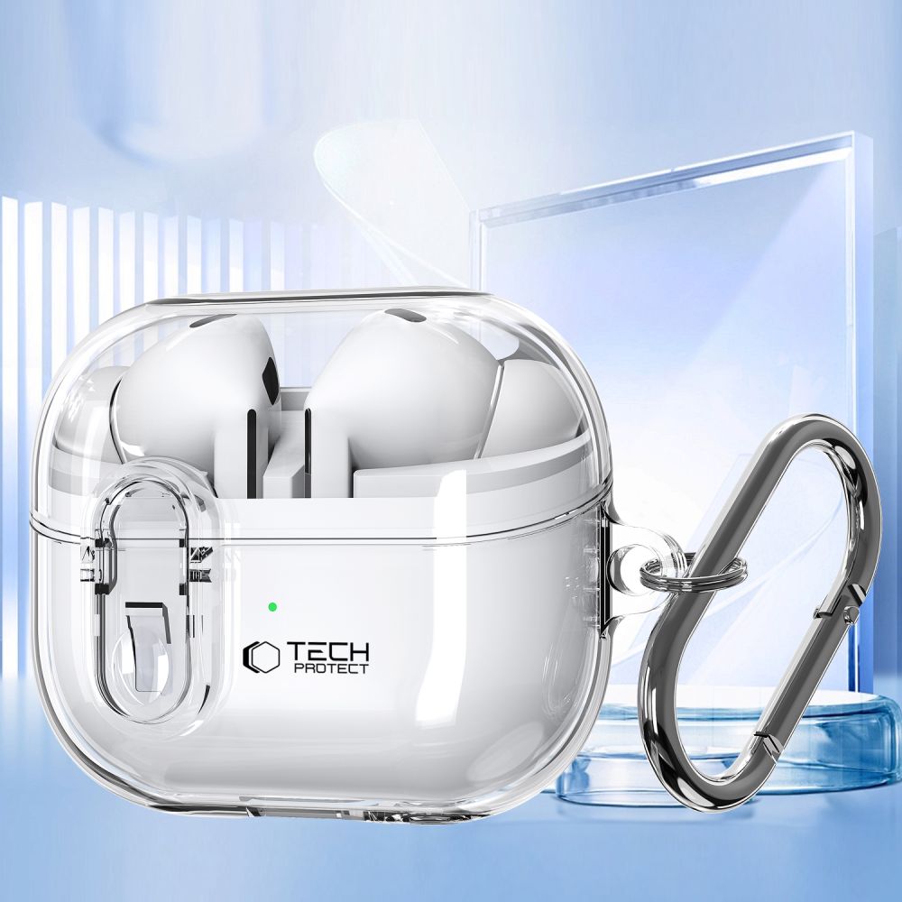 Tech-Protect Tech-Protect Galaxy Buds 3 / 3 Pro Skal FlexAir Transparent