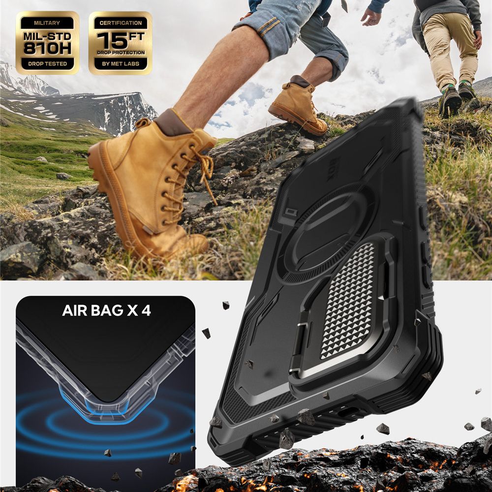 Supcase Supcase Galaxy S25 Ultra Skal MagSafe Iblsn ArmorBox Svart
