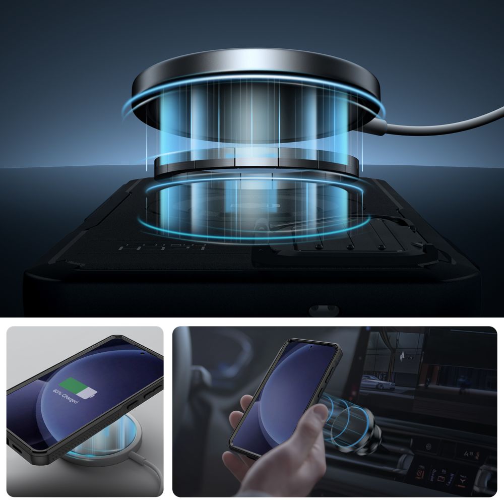 Tech-Protect Tech-Protect Galaxy S25 Skal MagSafe+ Kevlar Svart