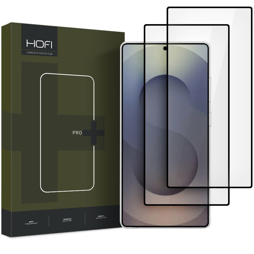 HOFI HOFI Galaxy S25 Ultra 2-PACK Skärmskydd Pro+ Härdat Glas Svart