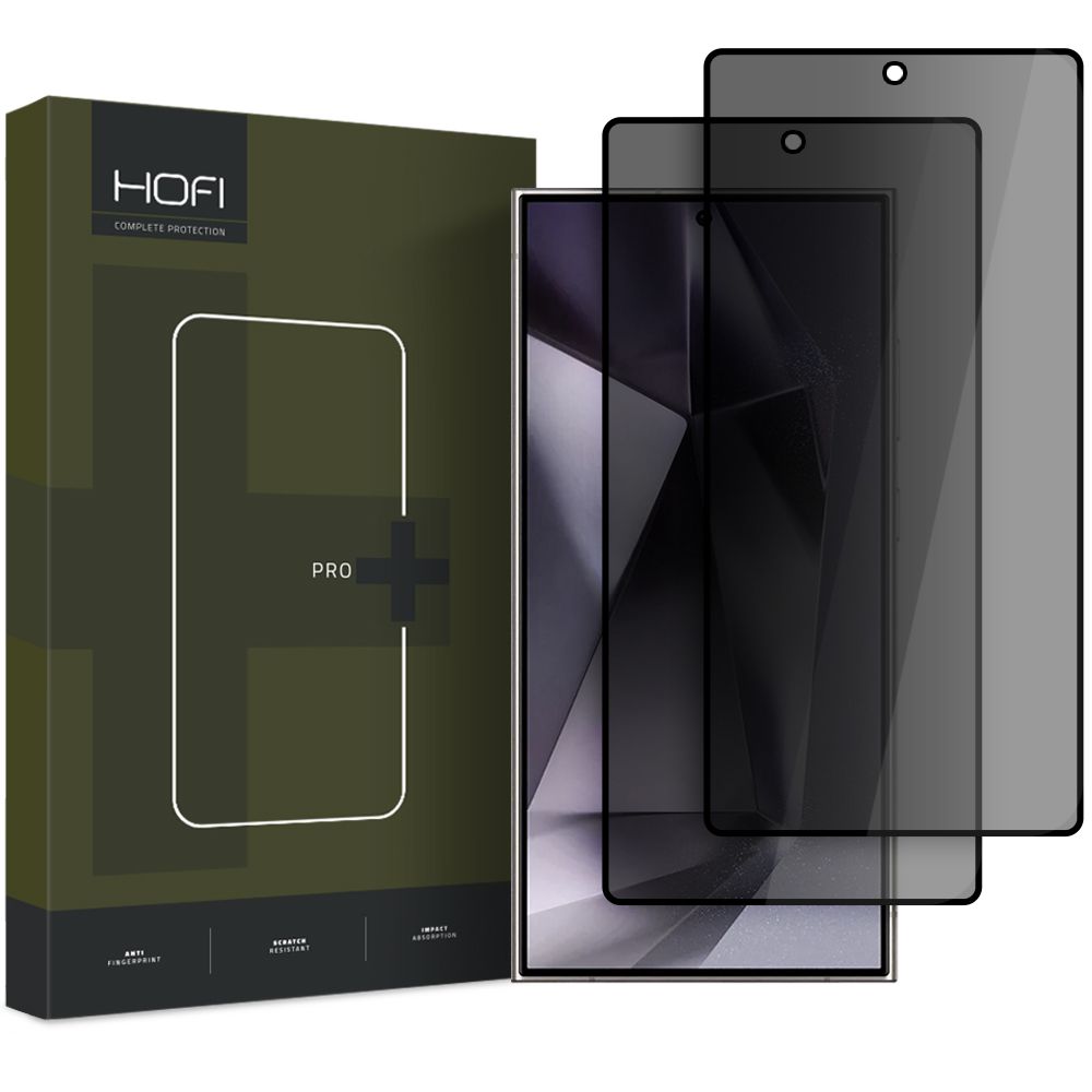 HOFI HOFI Galaxy S25 Ultra 2-PACK Skärmskydd Pro+ Härdat Glas Privacy
