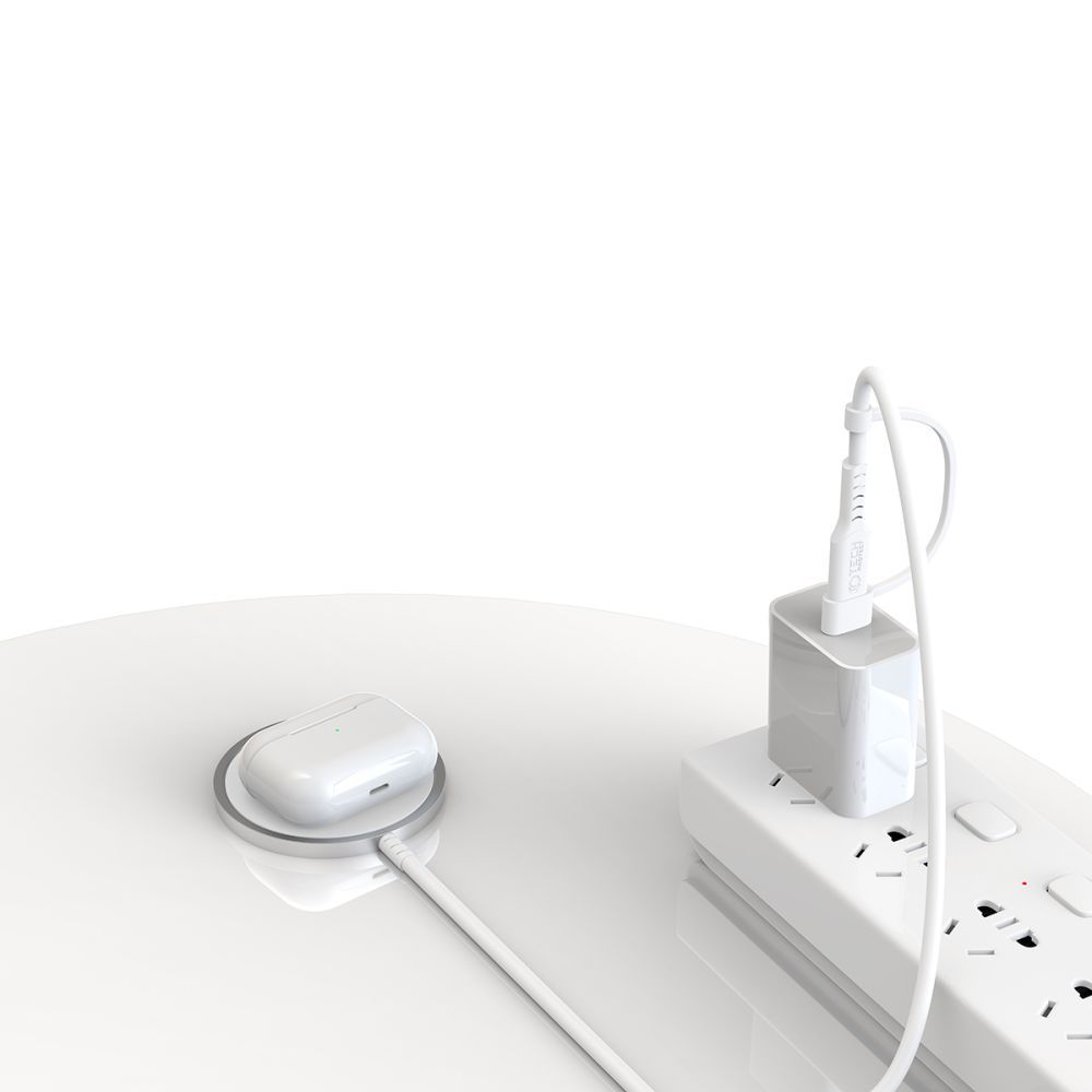 Tech-Protect Tech-Protect 15W MagSafe Trådlös Qi Laddare Vit