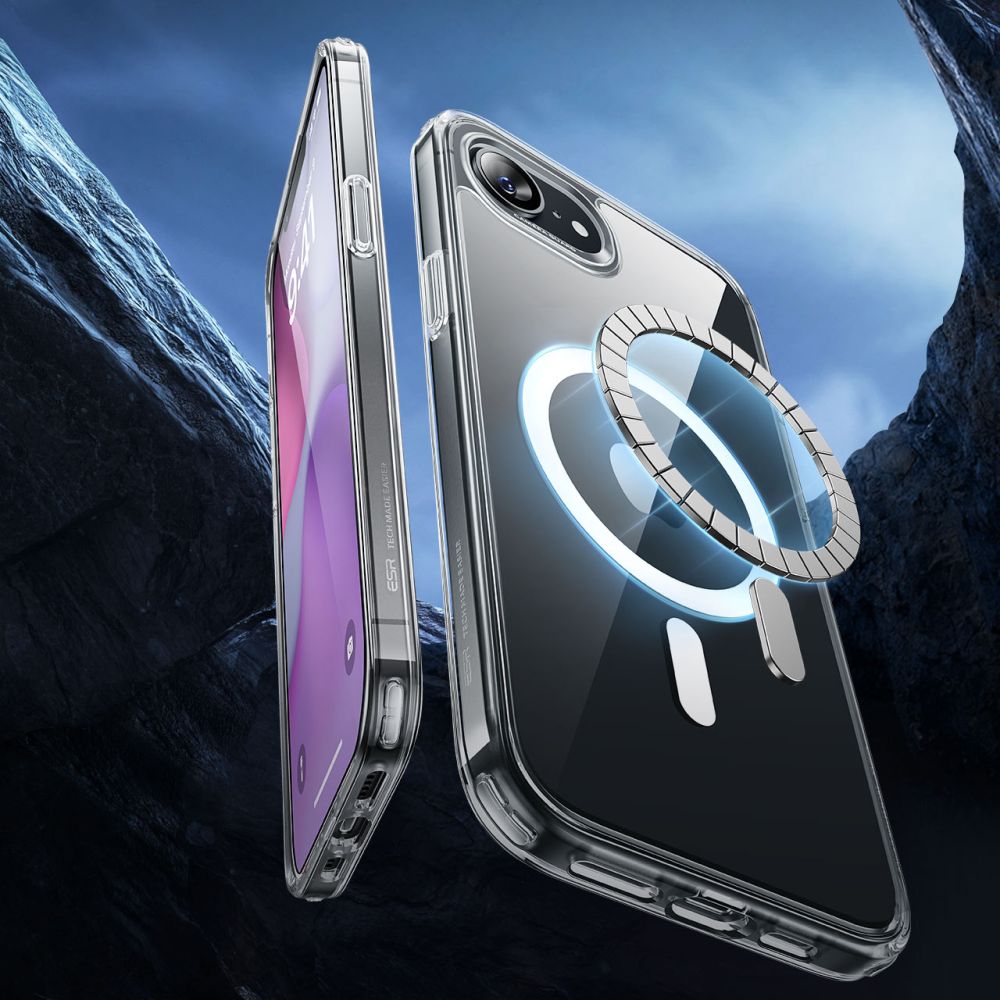 ESR ESR iPhone 17e / 16e Skal MagSafe CH HaloLock Transparent