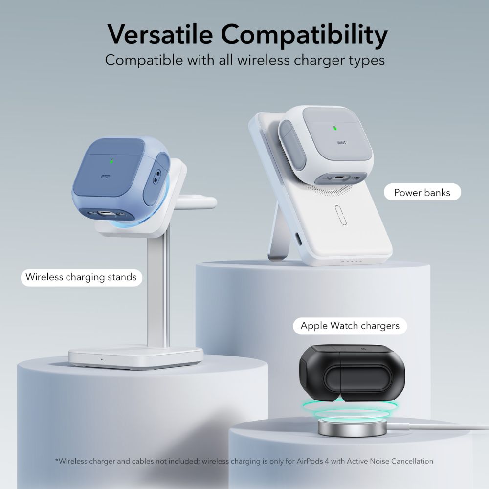 ESR ESR AirPods 4 Skal MagSafe Orbit HaloLock Svart