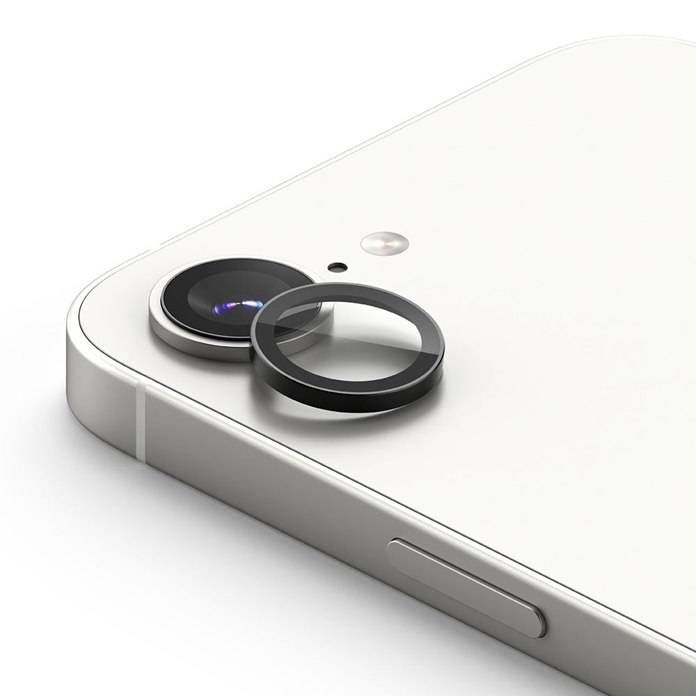 Ringke Ringke iPhone 17e / 16e 2-PACK Linsskydd Härdat Glas Svart