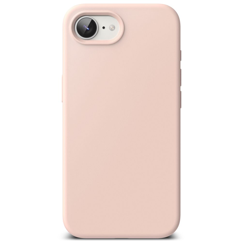 Ringke Ringke iPhone 17e / 16e Skal MagSafe Silikon Pink Sand