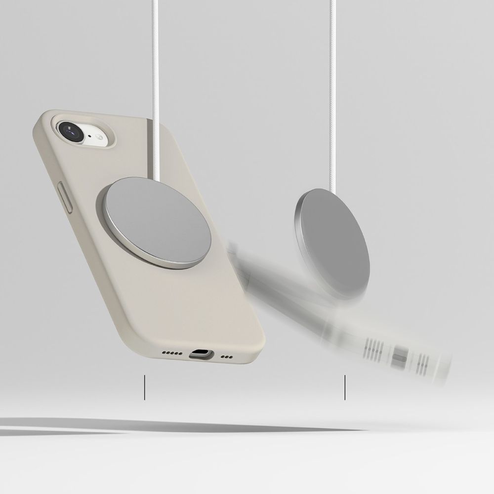Ringke Ringke iPhone 17e / 16e Skal MagSafe Silikon Stone