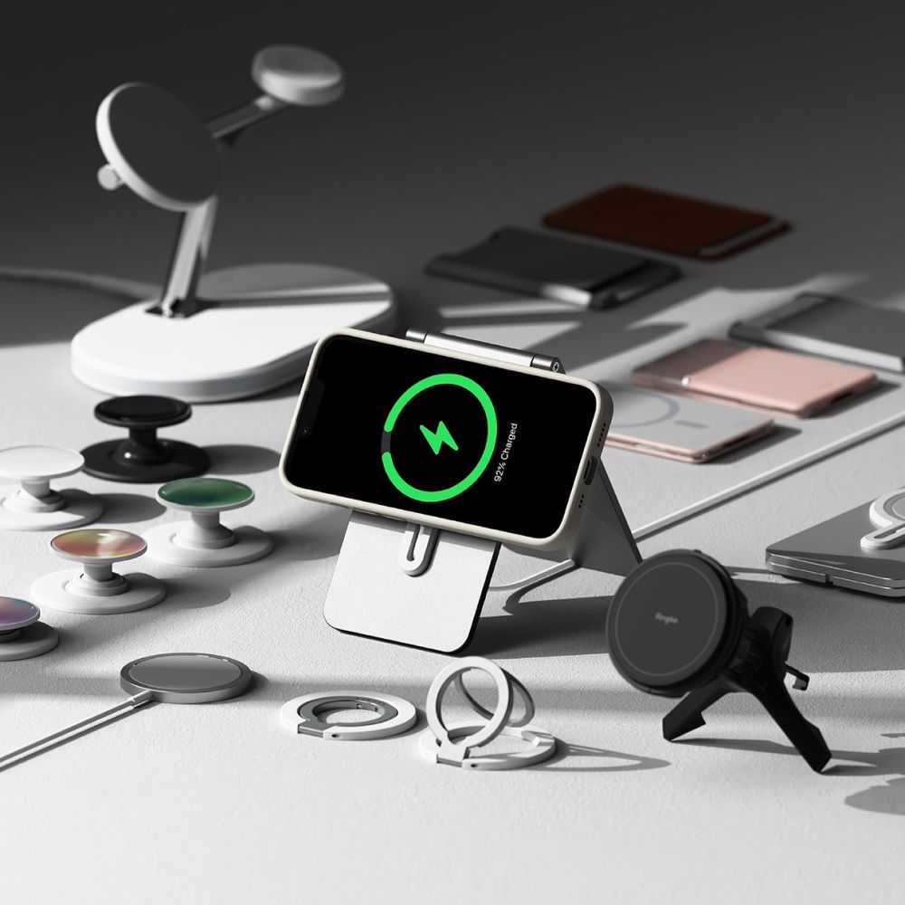 Ringke Ringke iPhone 17e / 16e Skal MagSafe Silikon Stone