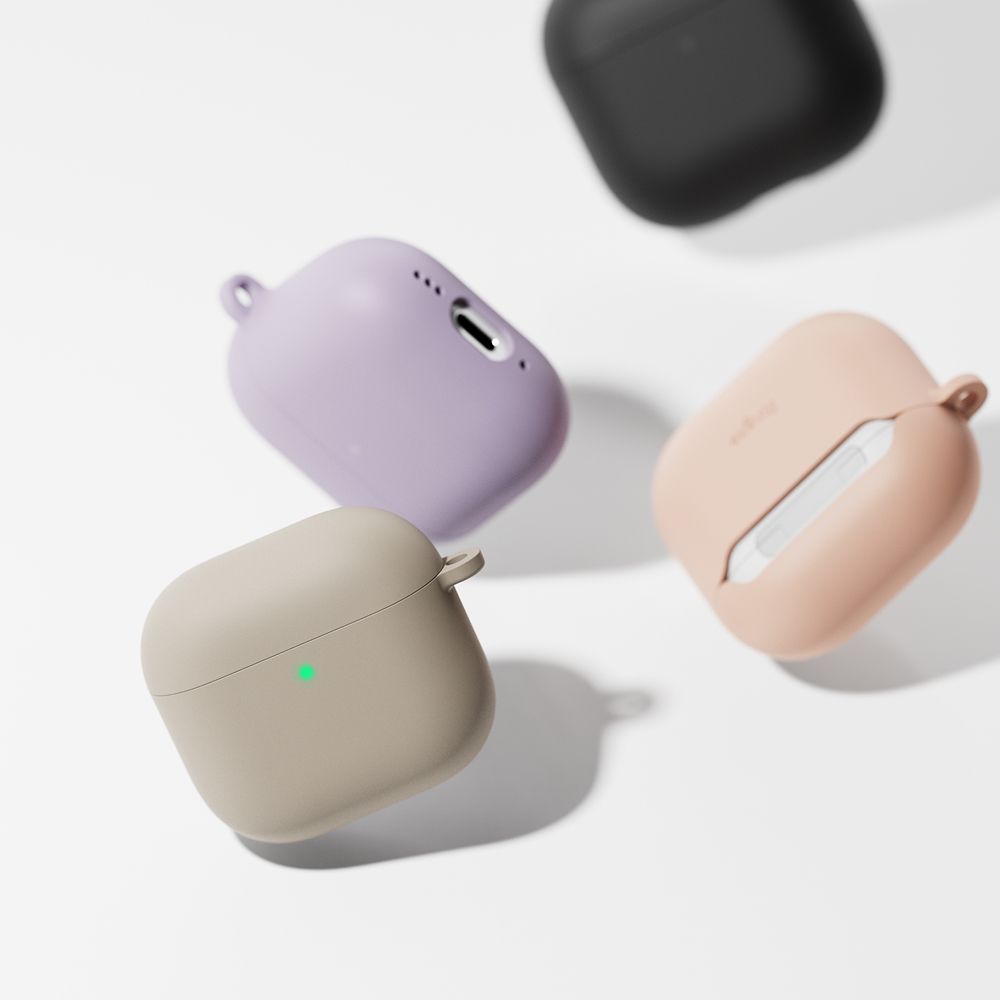 Ringke Ringke AirPods 4 Skal Silikon Ljus Lila
